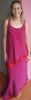 Adult Female Costumes to Hire - Plum & Red -  top & Skirt - Size 8